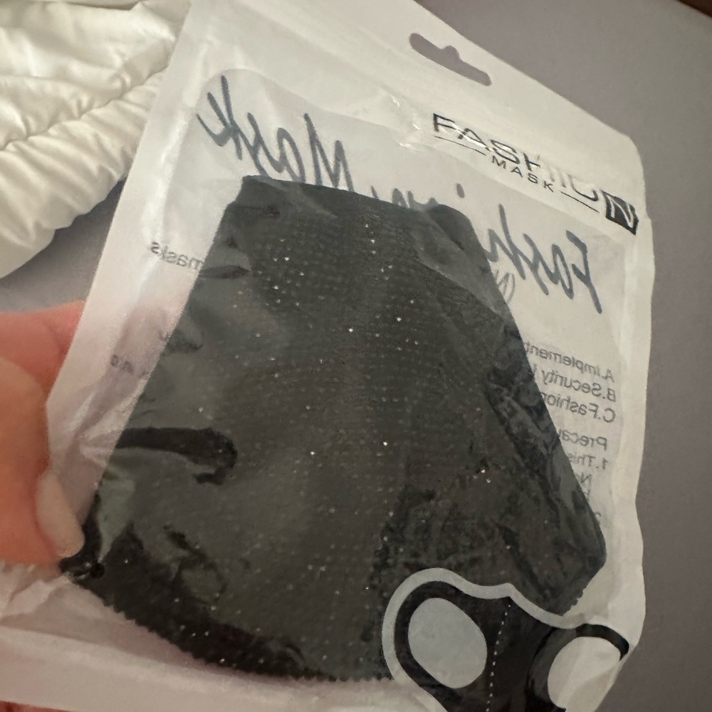 Fashion Black Face Mask